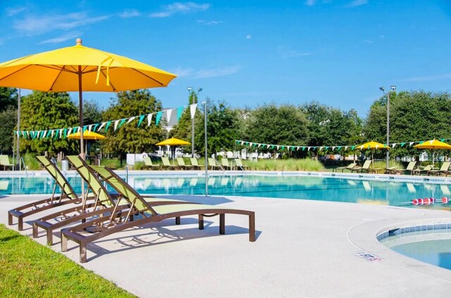view of community pool