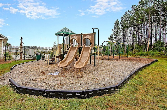 view of playground