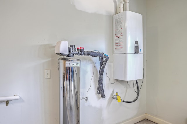 utilities with water heater