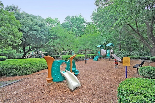 view of community playground