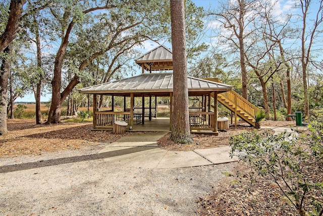 134 Etiwan Park St, Charleston, SC 29492 - view of community with a gazebo and stairs