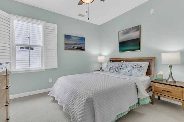 134 Etiwan Park St, Charleston, SC 29492 - bedroom featuring carpet flooring, baseboards, and a ceiling fan