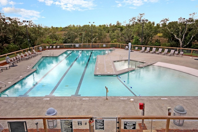 134 Etiwan Park St, Charleston, SC 29492 - community pool featuring a patio and view of wooded area