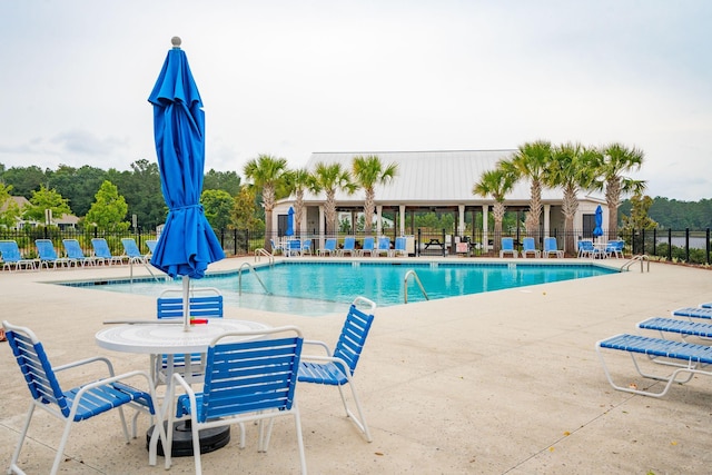 259 Camber Rd, Huger, SC 29450 - community pool with a patio area