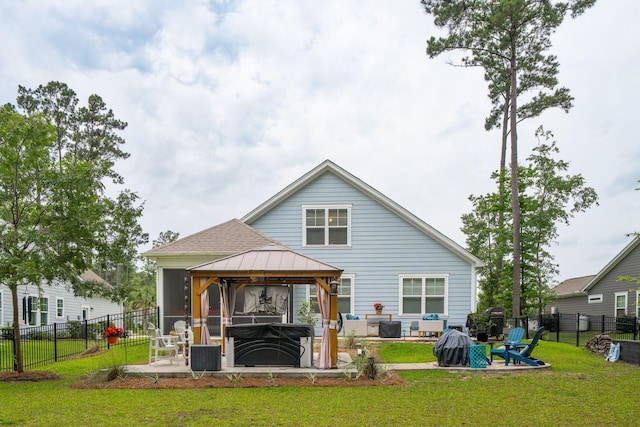 259 Camber Rd, Huger, SC 29450 - back of house featuring a gazebo and a patio