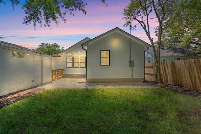1430 E Montague Ave, North Charleston, SC 29405 - rear view of property with a patio