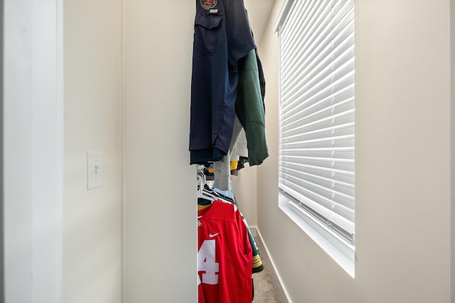 view of closet