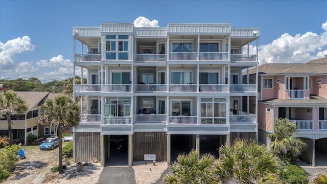 216 W Arctic Ave Unit 9, Folly Beach, SC 29439 - view of apartment building / complex