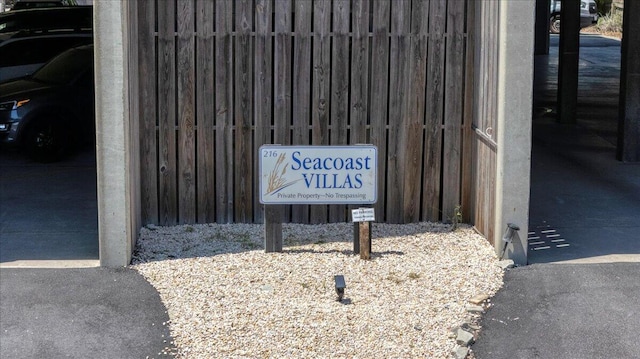 216 W Arctic Ave Unit 9, Folly Beach, SC 29439 - exterior view of fence