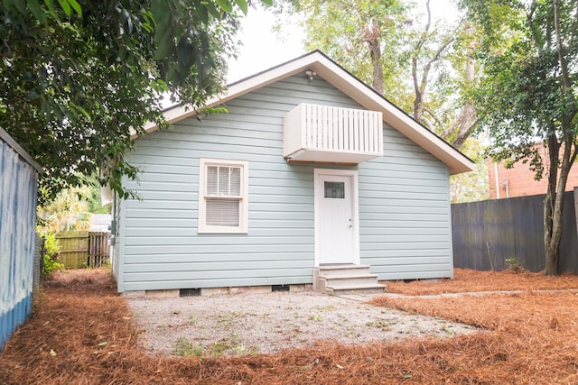 view of rear view of house