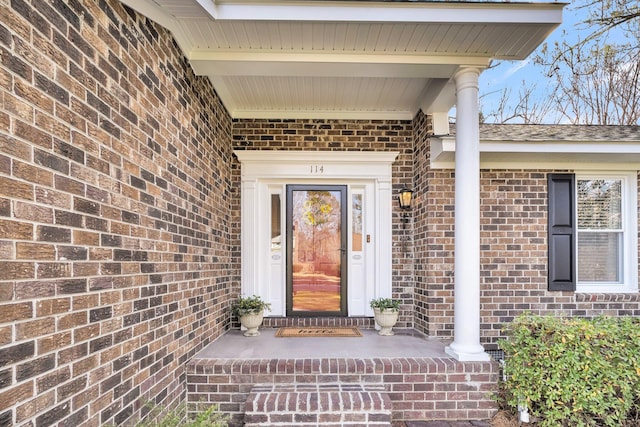 view of property entrance