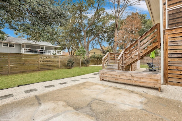 view of patio