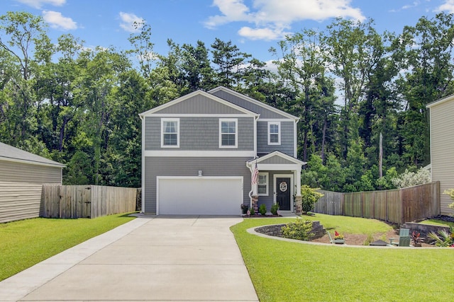 352 Matuskovic Dr, Charleston, SC 29414 - view of front facade with a garage and concrete driveway