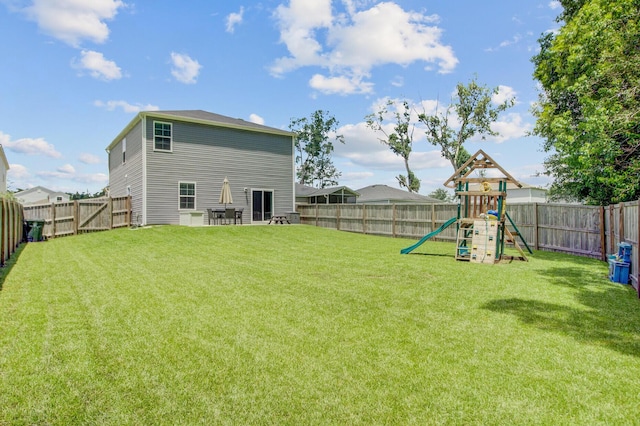 352 Matuskovic Dr, Charleston, SC 29414 - fenced backyard with a playground