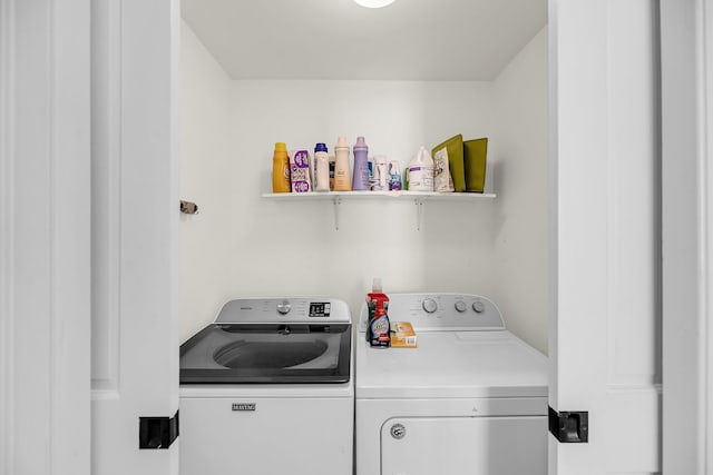 68 Vanderhorst St Unit B, Charleston, SC 29403 - washroom with washing machine and dryer