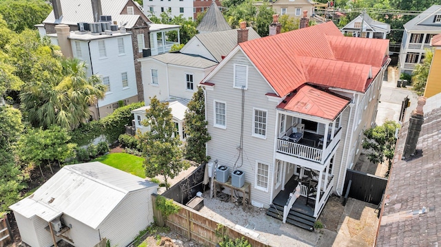 68 Vanderhorst St Unit B, Charleston, SC 29403 - aerial view of residential area