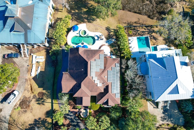 aerial view