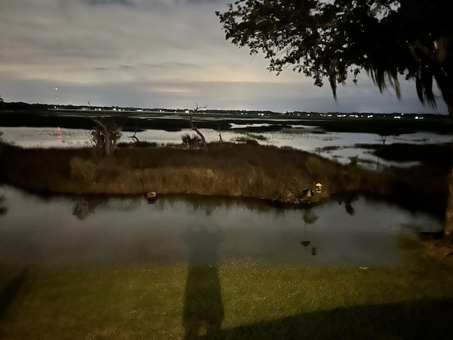 view of water feature