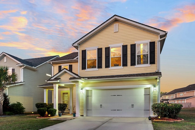 108 Glenspring Dr, Summerville, SC 29486 - traditional home featuring a garage and driveway