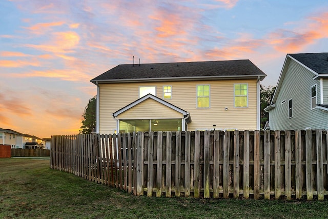 108 Glenspring Dr, Summerville, SC 29486 - view of back of property at dusk