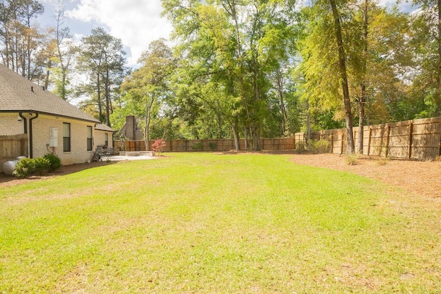 74 Longleaf Dr, Walterboro, SC 29488 - view of yard featuring a fenced backyard