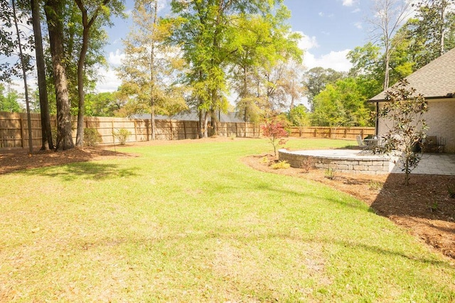74 Longleaf Dr, Walterboro, SC 29488 - view of yard with a fenced backyard and a patio