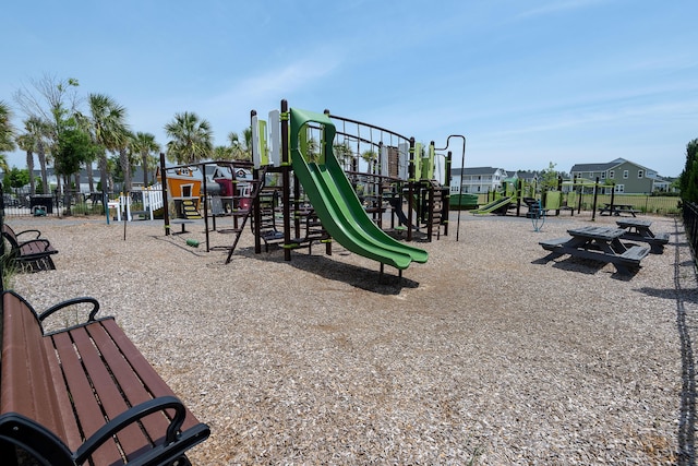 view of community playground