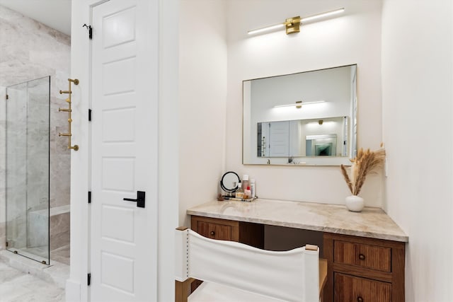 1474 Blue Cascade Dr, Mount Pleasant, SC 29464 - full bath featuring a stall shower and vanity
