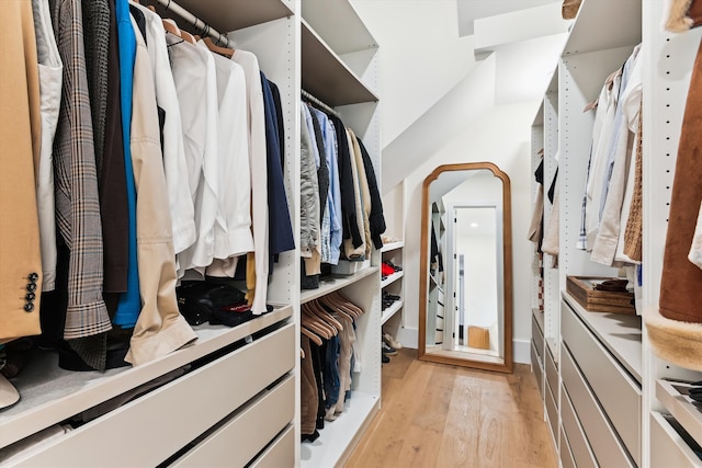 1474 Blue Cascade Dr, Mount Pleasant, SC 29464 - walk in closet with light wood-style flooring