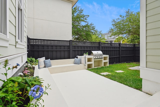 1474 Blue Cascade Dr, Mount Pleasant, SC 29464 - view of patio / terrace with a grill