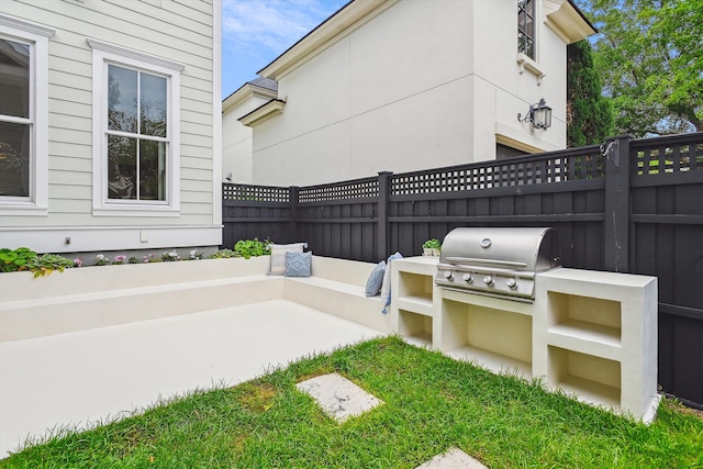 1474 Blue Cascade Dr, Mount Pleasant, SC 29464 - view of patio / terrace featuring area for grilling