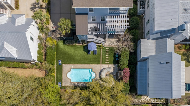 drone / aerial view