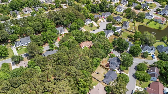 8661 Laurel Grove Ln, North Charleston, SC 29420 - aerial view with a water view and a residential view