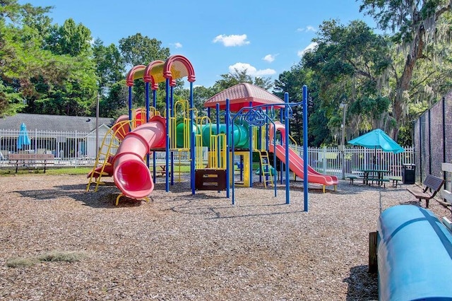 8661 Laurel Grove Ln, North Charleston, SC 29420 - community jungle gym featuring fence