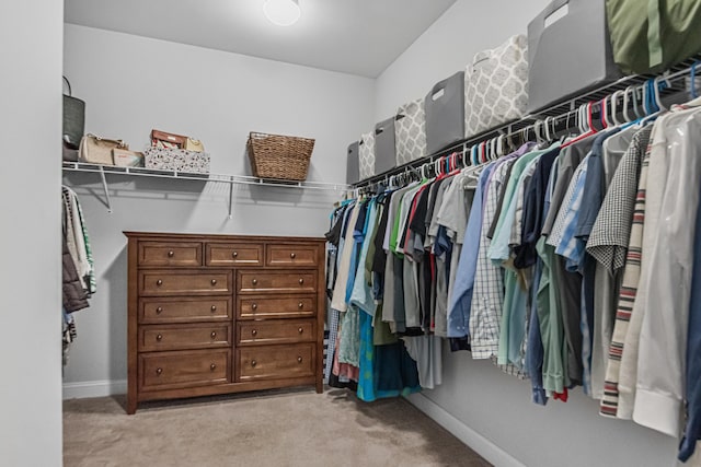 307 Morning Marsh Ln, Charleston, SC 29492 - walk in closet featuring light colored carpet