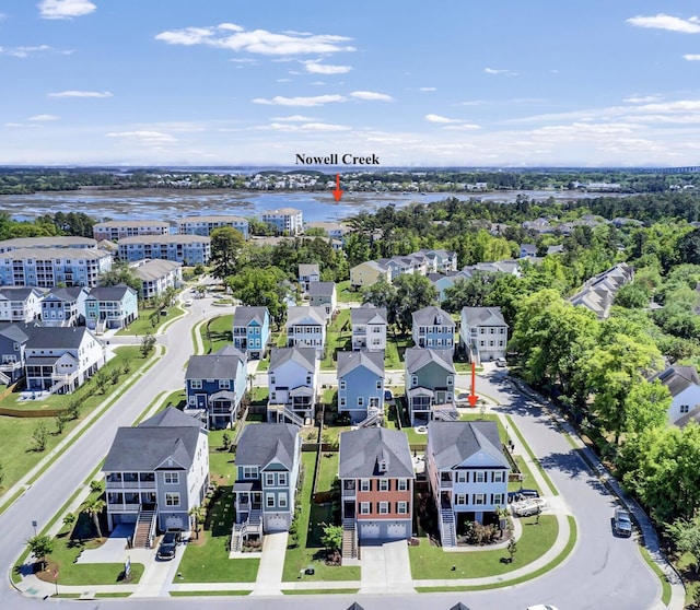 307 Morning Marsh Ln, Charleston, SC 29492 - bird's eye view of a nearby body of water
