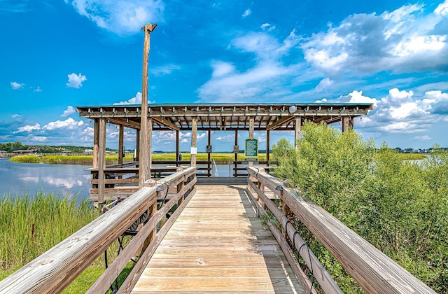 307 Morning Marsh Ln, Charleston, SC 29492 - dock with a water view