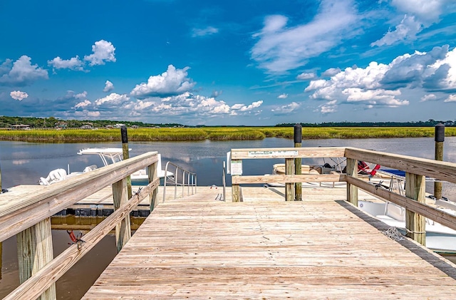 307 Morning Marsh Ln, Charleston, SC 29492 - dock area with a water view