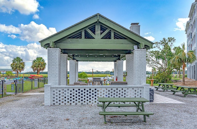 307 Morning Marsh Ln, Charleston, SC 29492 - view of property's community with a gazebo and a patio area