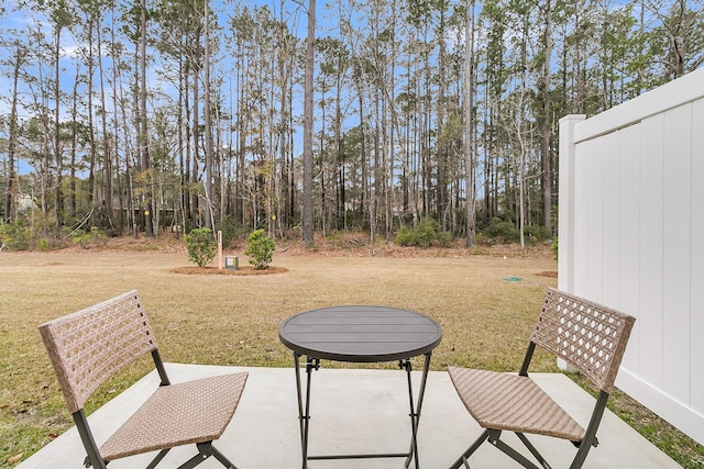 view of patio / terrace