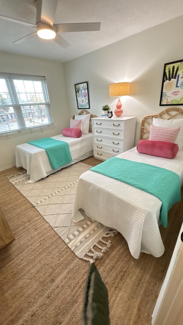 519 Parkdale Dr Unit J, Charleston, SC 29414 - bedroom with ceiling fan