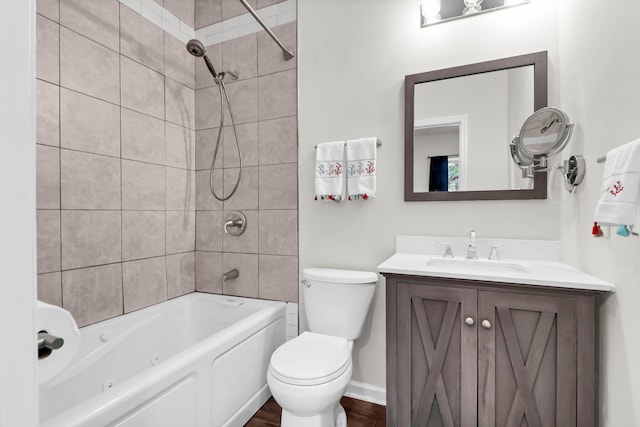 5233 Maybank Hwy, Wadmalaw Island, SC 29487 - full bath featuring vanity, shower / bath combination, and toilet