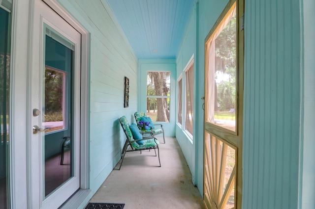5233 Maybank Hwy, Wadmalaw Island, SC 29487 - sunroom featuring wood walls