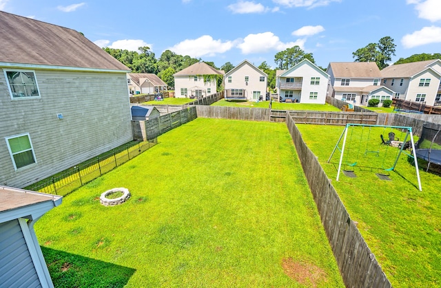 153 Glory Rd, Beaufort, SC 29906 - fenced backyard featuring a residential view
