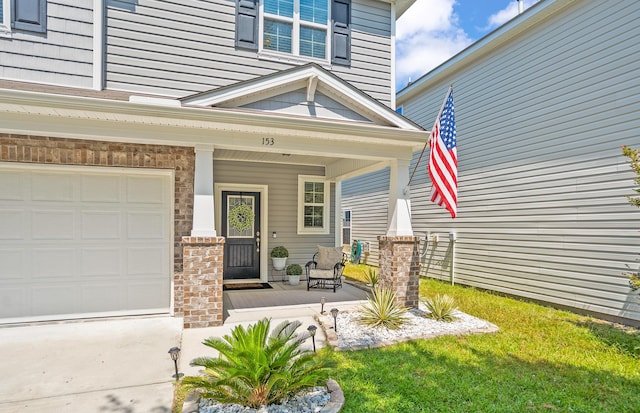 153 Glory Rd, Beaufort, SC 29906 - property entrance featuring a porch