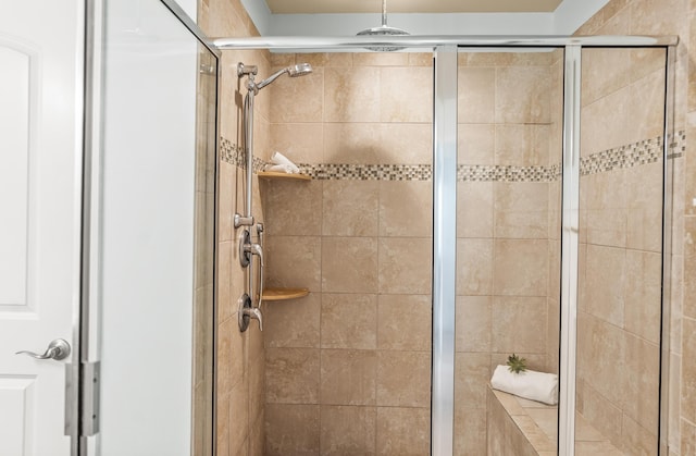153 Glory Rd, Beaufort, SC 29906 - bathroom featuring a shower stall