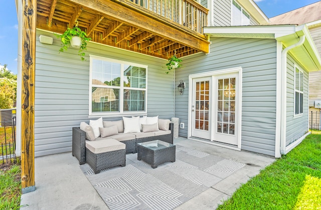 153 Glory Rd, Beaufort, SC 29906 - view of patio / terrace featuring an outdoor hangout area