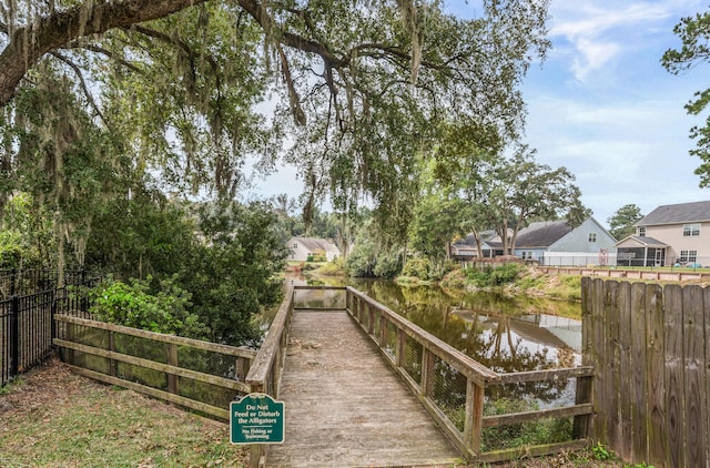 153 Glory Rd, Beaufort, SC 29906 - dock with a water view
