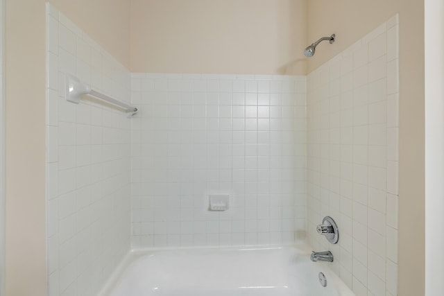 bathroom featuring bathtub / shower combination