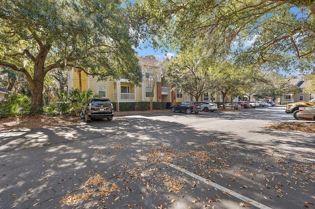 view of street with a residential view